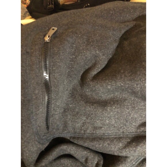 Men’s Blu Rock New York, Fleece Lined, Full Zip Hoodie Jacket with 3 Zip Pockets - Picture 7 of 8